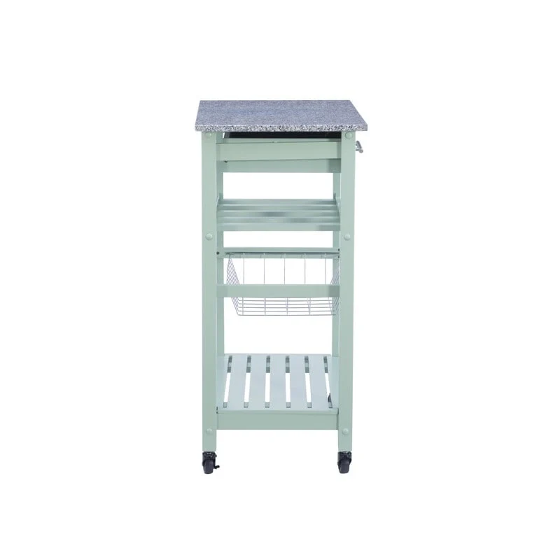 Jake Compact Mobile Rolling Kitchen Cart