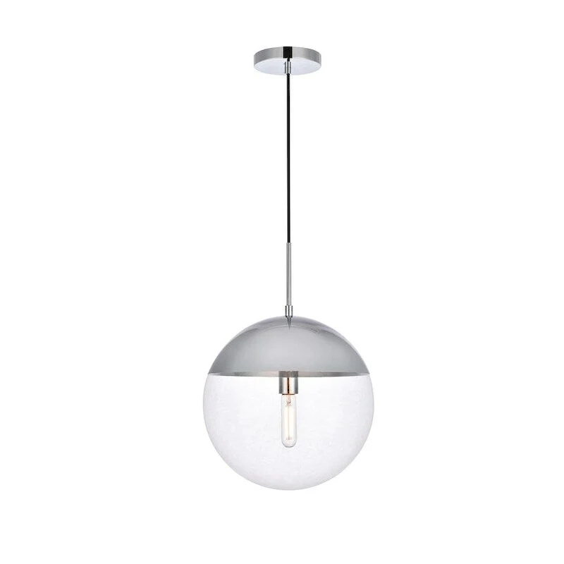 1-Light Pendant with 14 inch Clear Glass