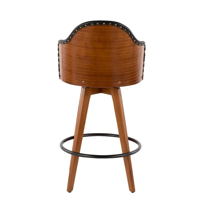 Carson Carrington Valsatra Mid-century Modern Counter Stool