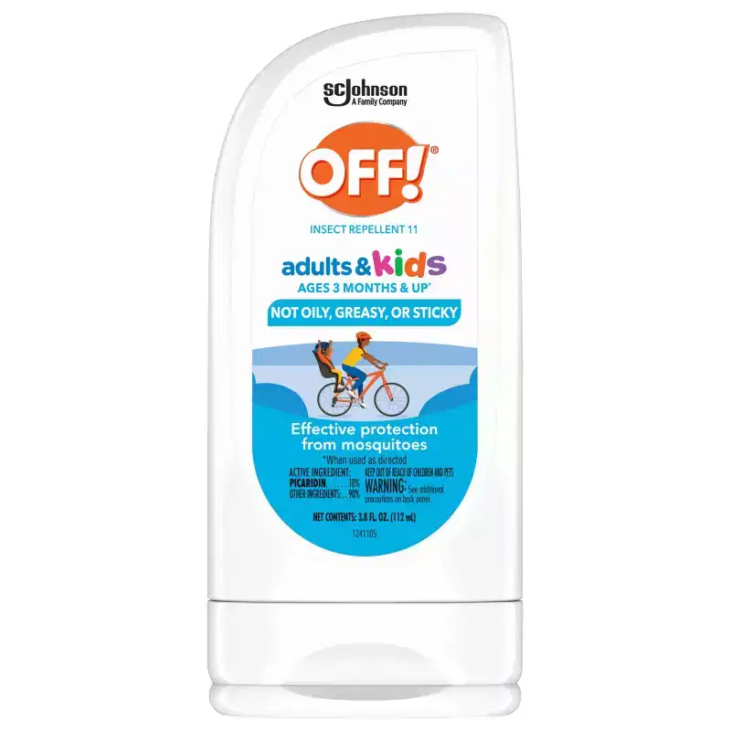 OFF! Adults & Kids Mosquito Repellent Lotion with Picaridin - 3.8oz