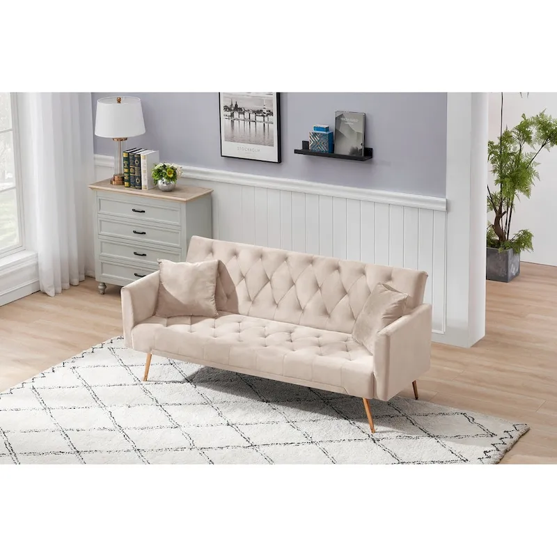 Convertible Double Folding Living Room Sofa Bed