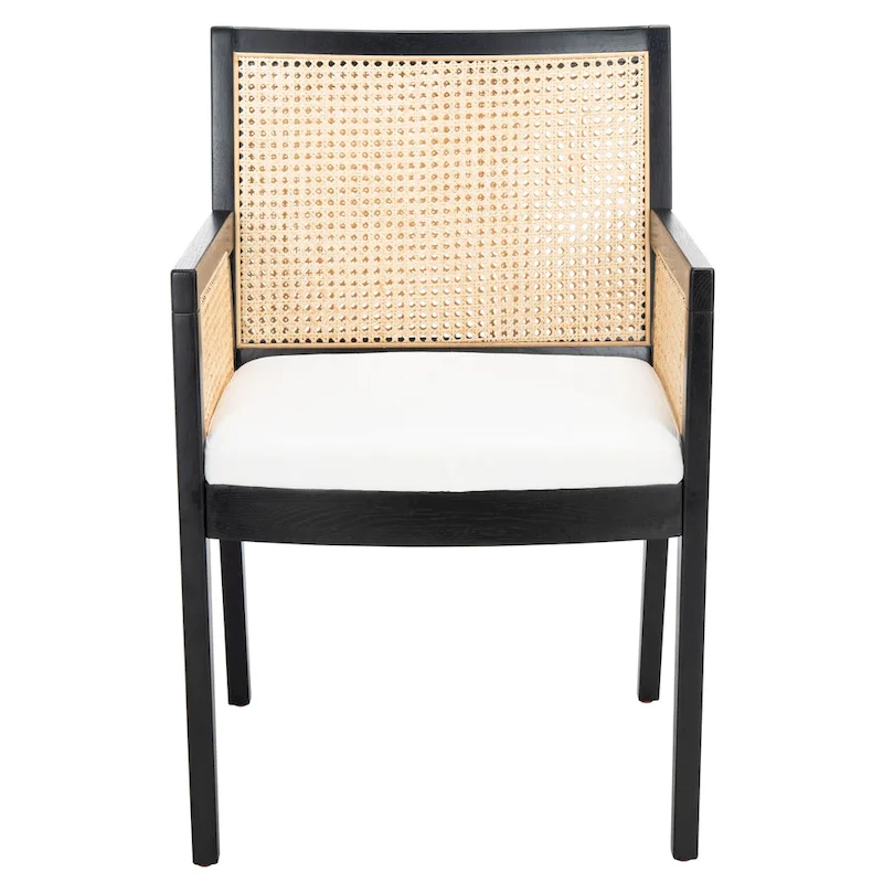 Couture Lupita Rattan Dining Chair - 21.9  W x 24.8  L x 33.9  H - 22Wx25Dx34H