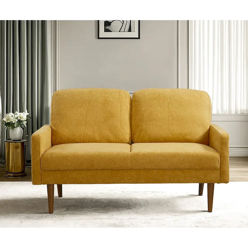 Velvet Loveseat Sofa