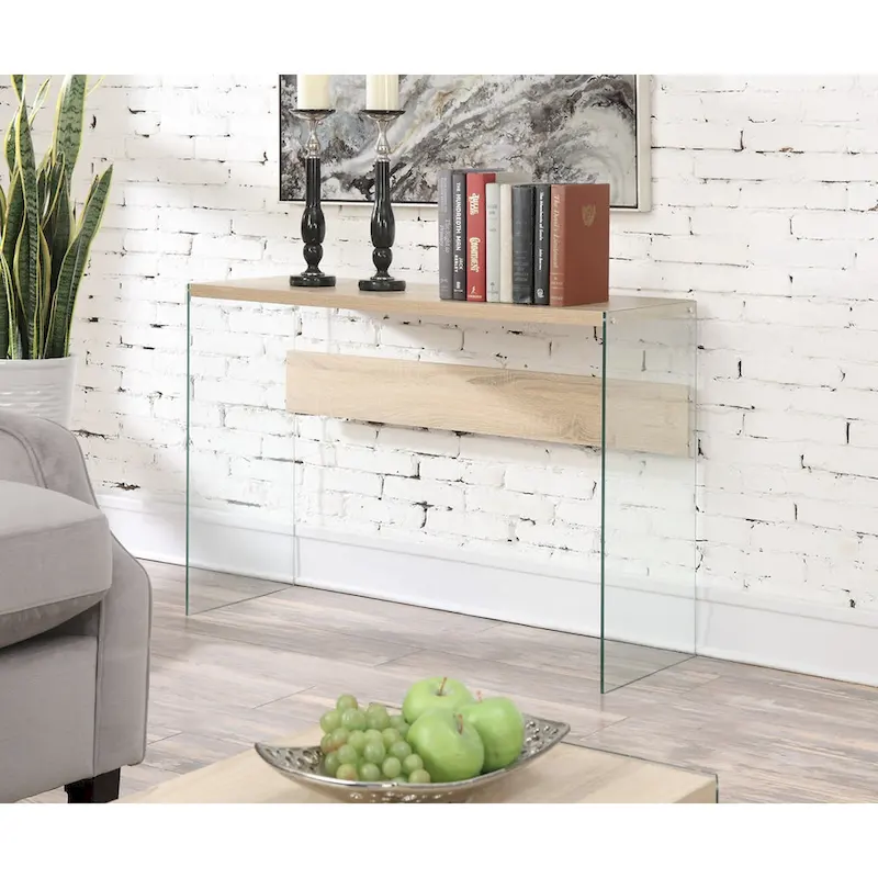Glass Console Table/Desk