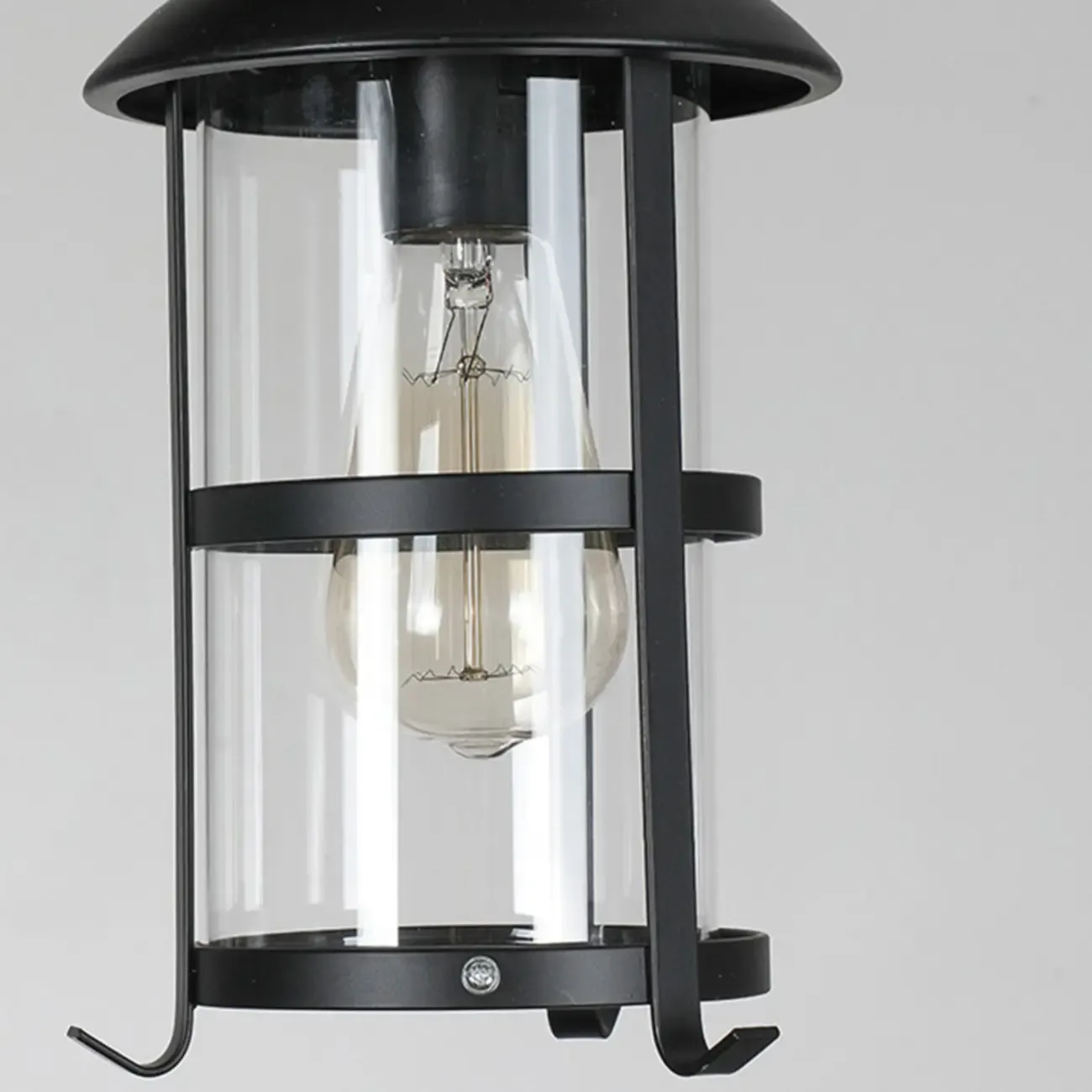 Industrial Island Light Brown Steampunk Cylindrical Pendant Light