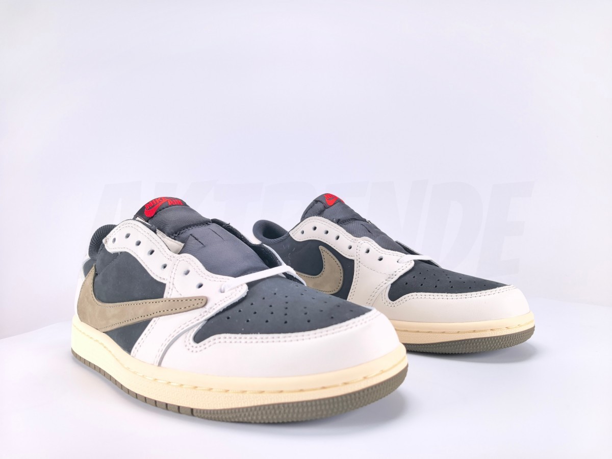 Travis Scott x Air Jordan 1 Retro Low OG SP 'Reverse Olive' (Women’s) - Aktrende