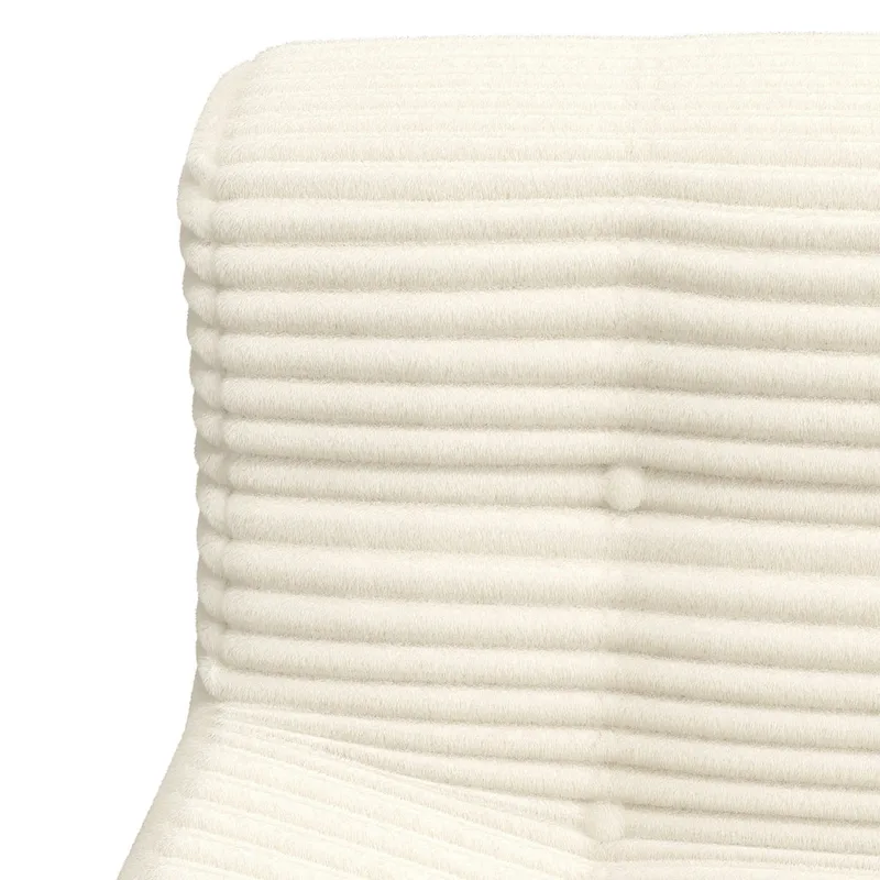 75 Foam 3-Seat Sofa with No Assembly, Space-Saving Design, and Easy Setup