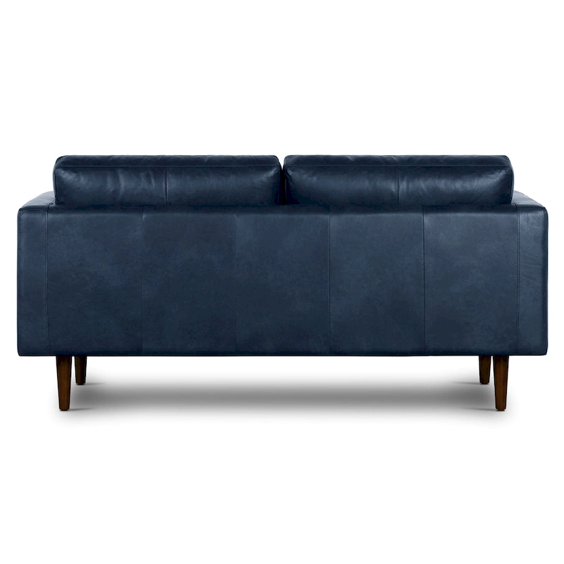 Poly & Bark Napa 72 Apartment Sofa - Full Grain Genuine Italian Leather