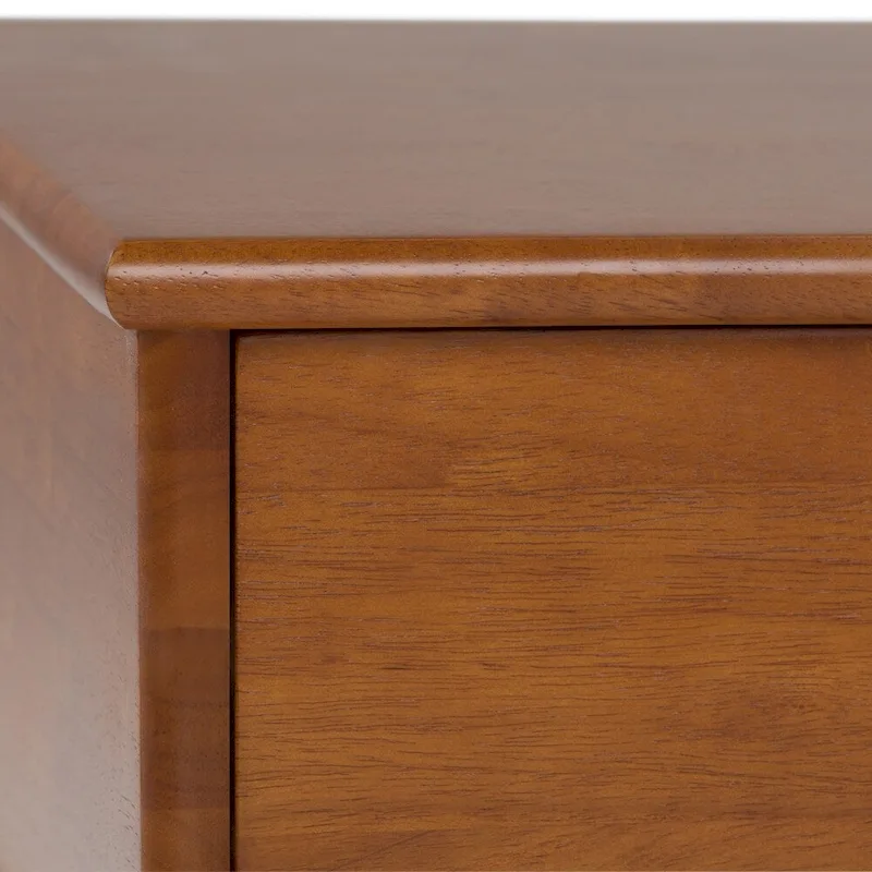 WYNDENHALL Tierney SOLID HARDWOOD 48 inch Wide Rectangle Mid Century Modern Coffee Table - 48 W x 22 D x 20 H