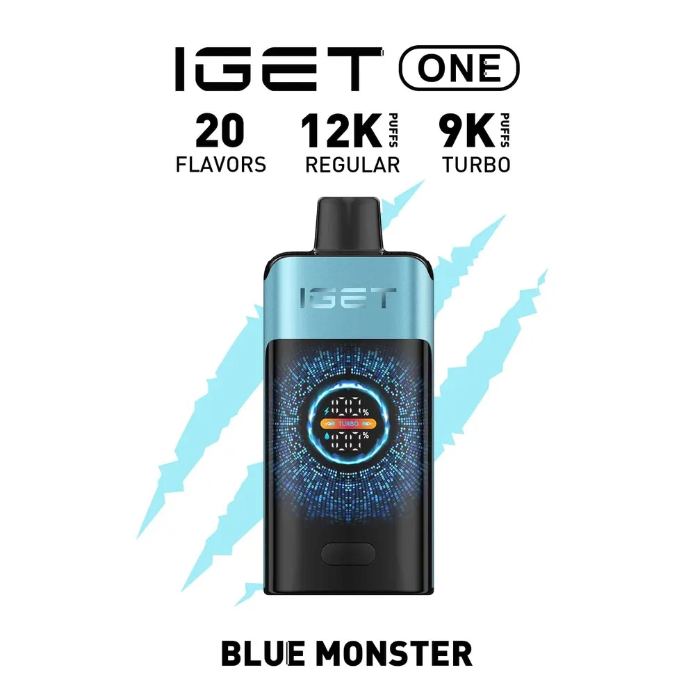 New IGET ONE 12000 Puffs 19 Flavors