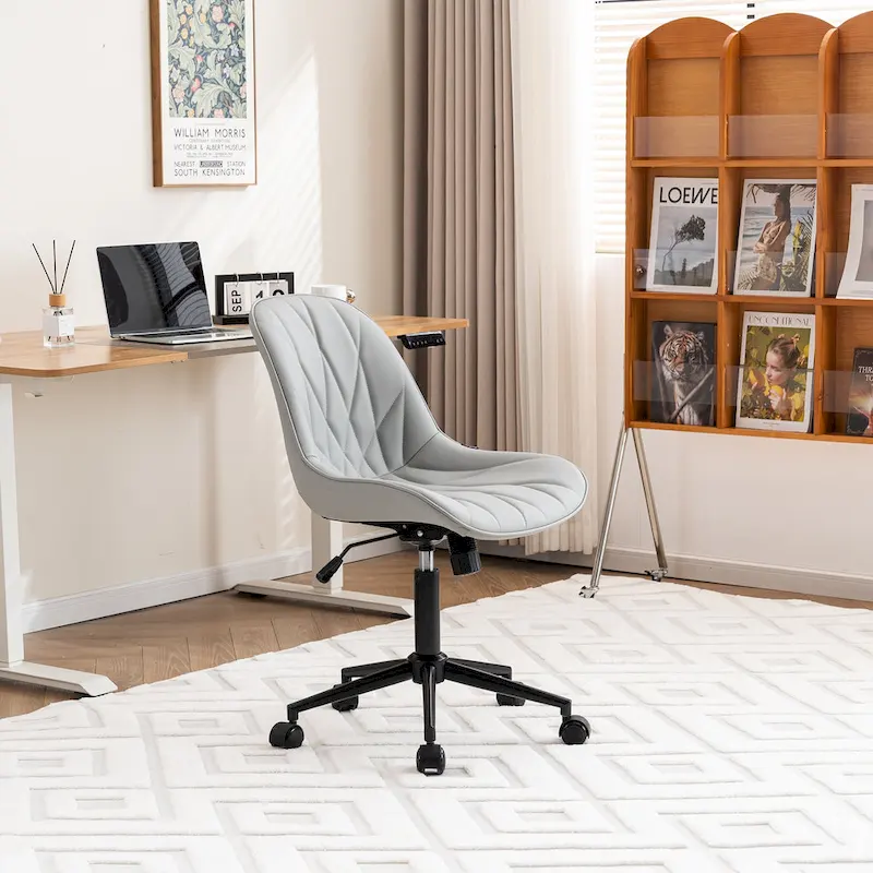 Home Office Desk Chairs with Wheels Rolling Task Computer Chair