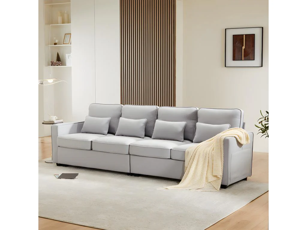 Sofa - Gris clair (gris)