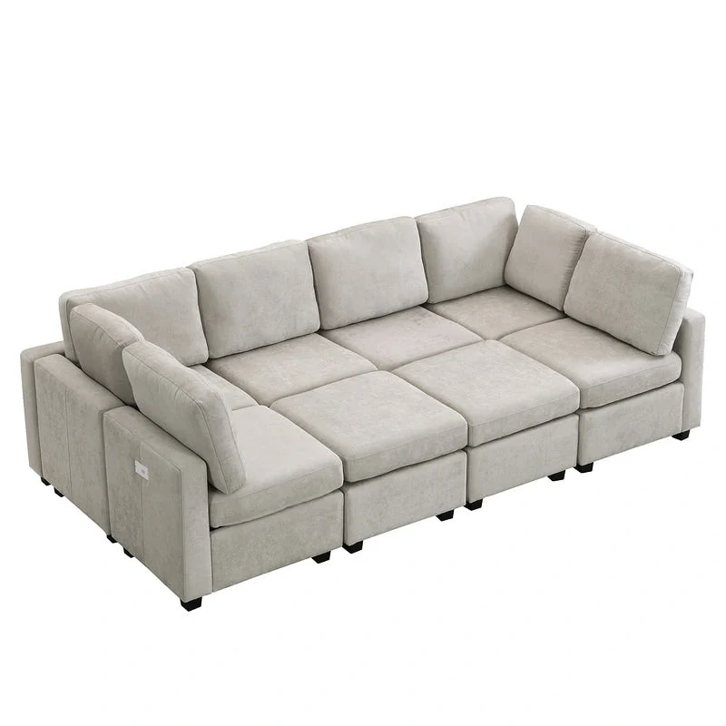 103inch Sectional Sofa Couch Sofa Bed