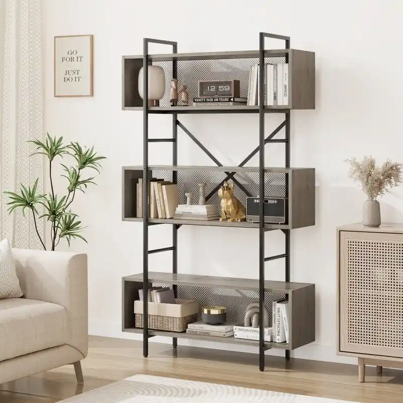 Rectangular open bookshelf - N/A
