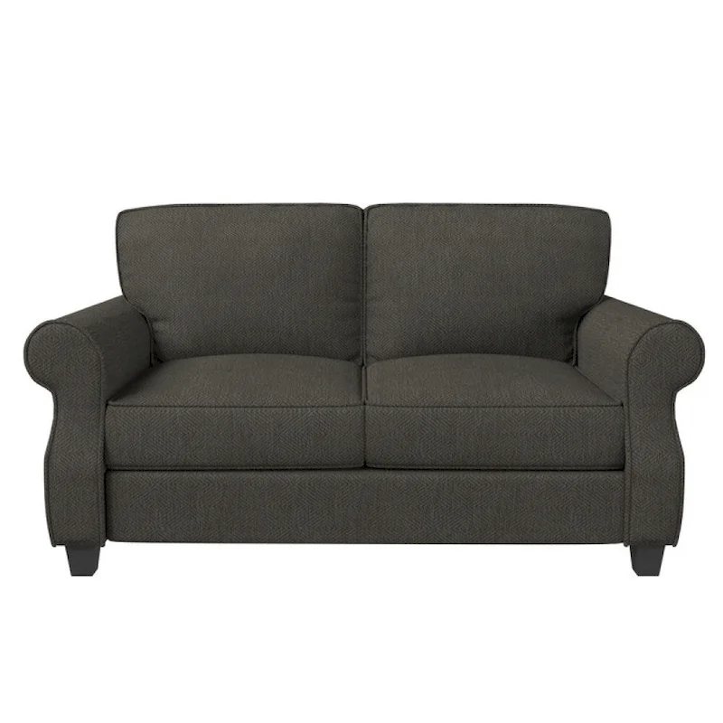Modern Solid Wood Extra Deep Seat Sofa 2 Seater