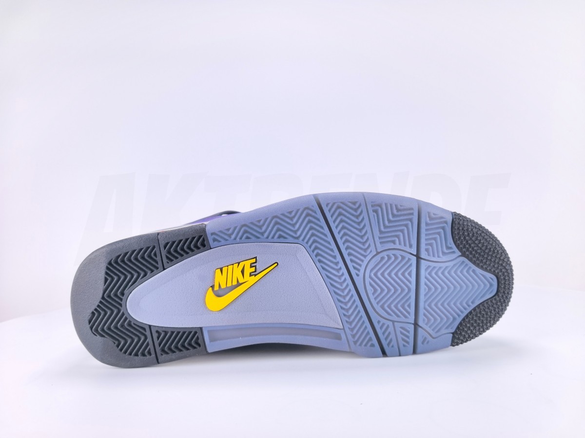 Air Jordan 4 Retro Lakers Imperial Purple - Aktrende