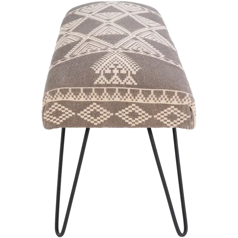 Heria Modern Bohemian Upholstered Bench