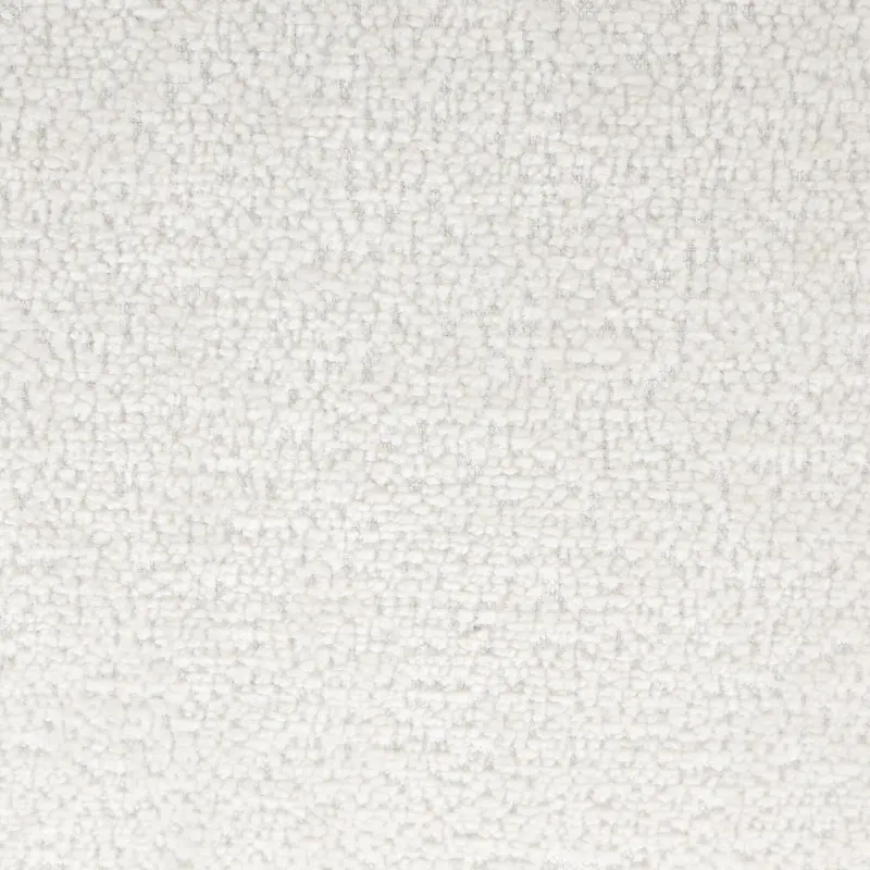 White 35.4 Velvet Arm Chair with Rubber Wood Frame