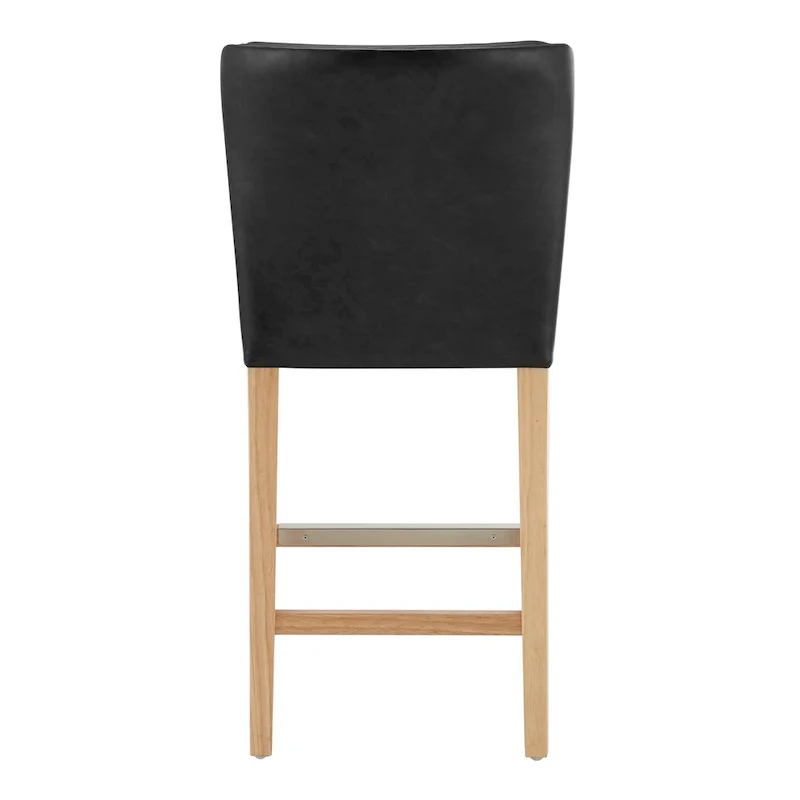 Albie KD Faux Leather Counter Stool