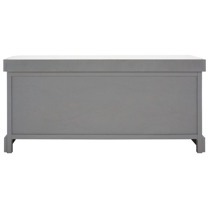 SAFAVIEH Mozella 3-Drawer Cushion Bench - 42  W x 15  D x 20  H - 42Wx15Dx20H