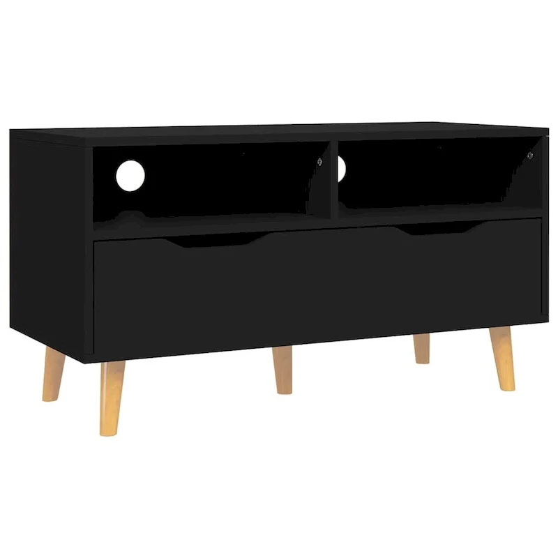 vidaXL TV Stand TV Console Sideboard TV Unit Home Media Unit Engineered Wood - 35.4  x 15.7  x 19.1