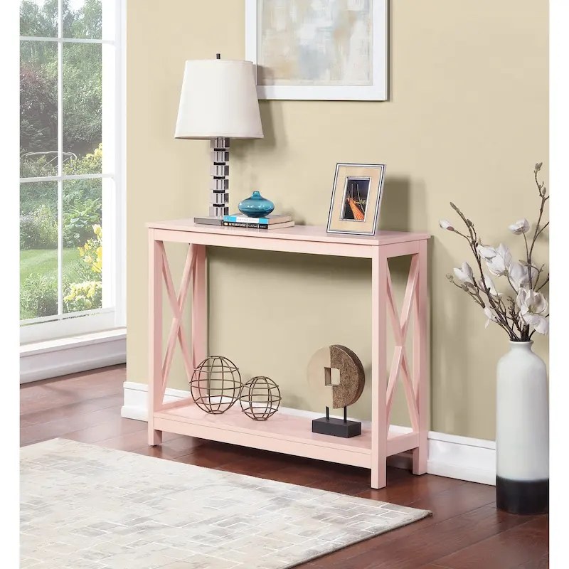 Convenience Concepts Console Table with Shelf