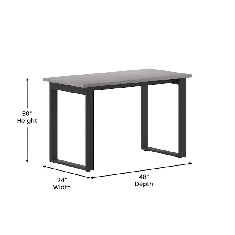 Commercial Conference Table with Laminate Top and U-Frame Base