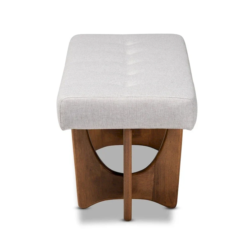 Carson Carrington Ullarp Mid-century Modern Upholstered Bench