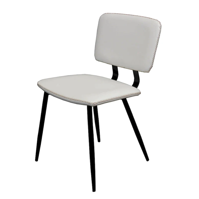 Multi-Color Faux Leather Dining Chair, Single Seat