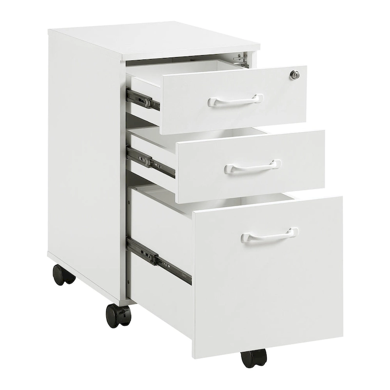 Prado 3-Drawer Mobile File Cabinet