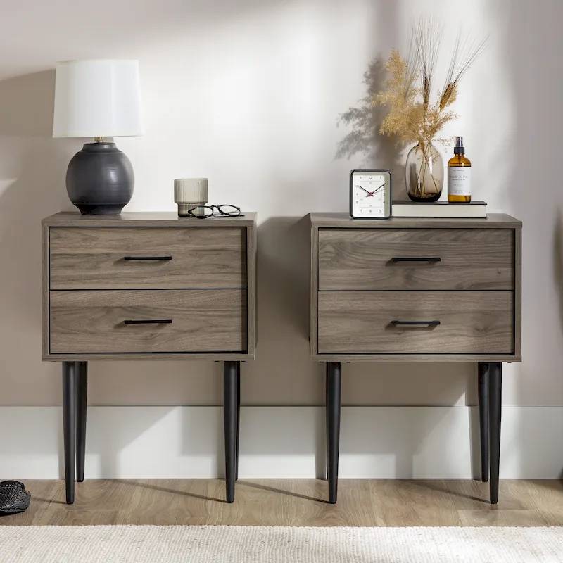Middlebrook Notto Mid-Century Nightstand (Set of 2)
