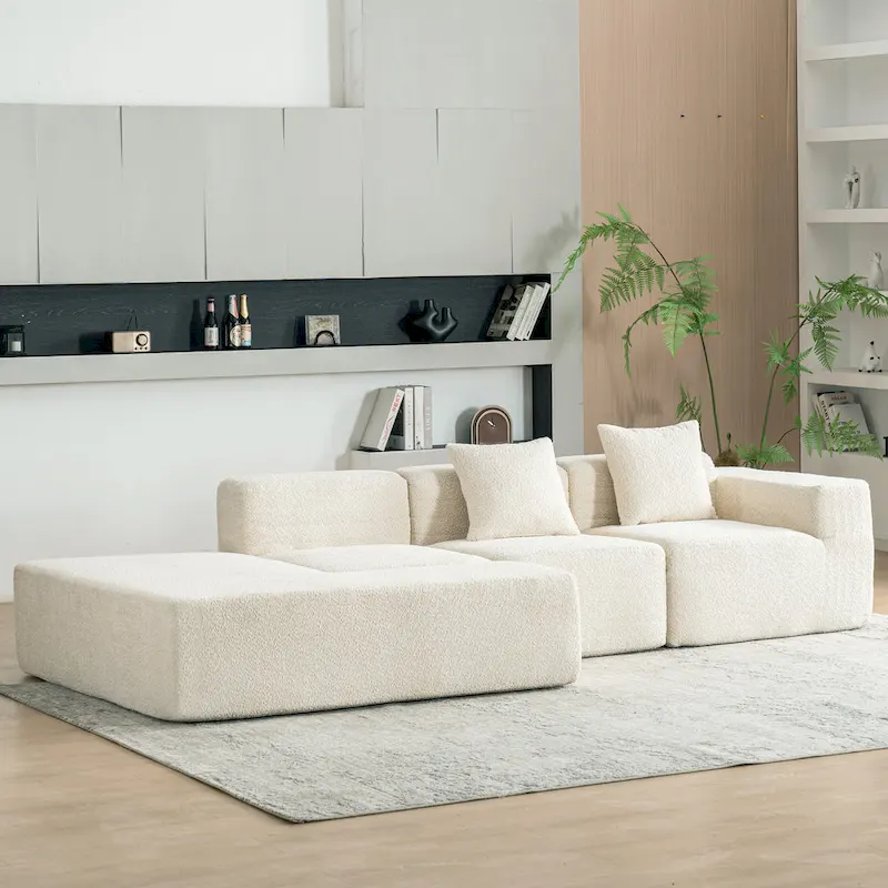 Sectional Sofa Full-compressed Sofa Couch Free-combined Sofa