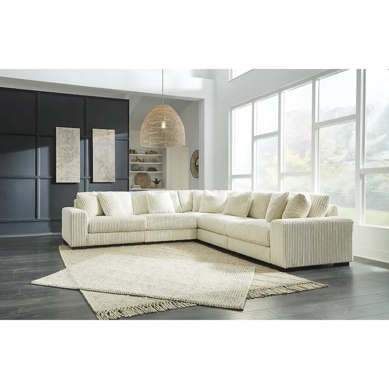 Signature Design by Ashley Lindyn 5-Piece Sectional - 133W x 133D x 38H