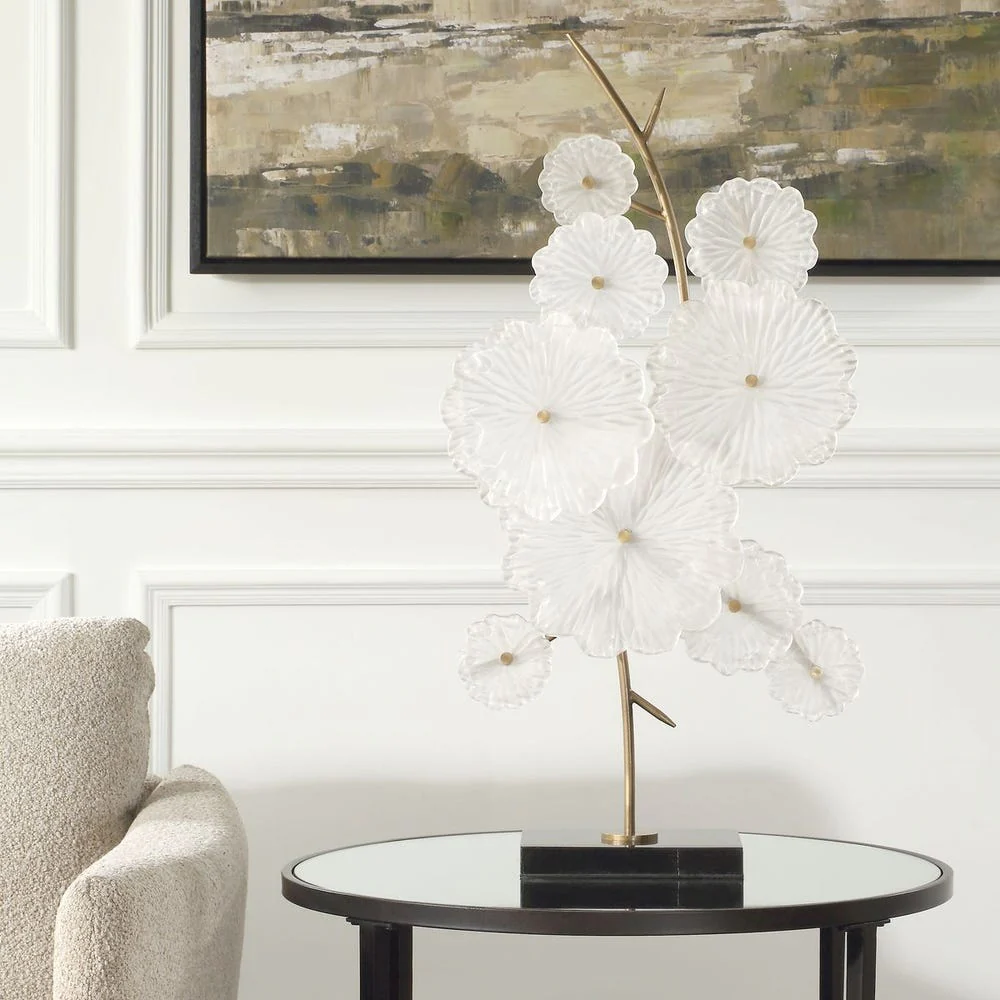 Glass Garden Sculpture