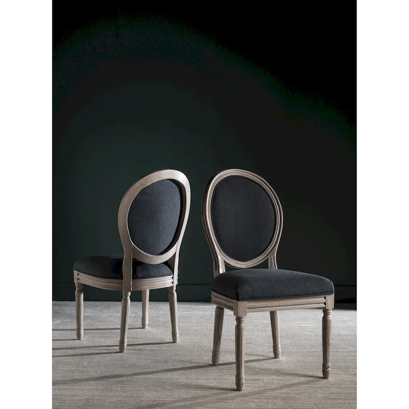 SAFAVIEH Rona Parisian Oval Dining Chair (Set of 2) - 20Wx20Dx39H