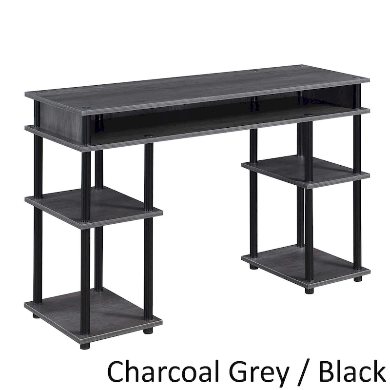 Convenience Concepts Designs2Go No Tools Student Desk with Shelves