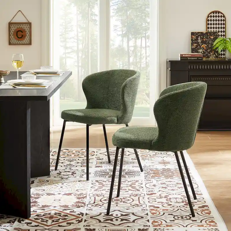 Art Leon Modern Dining Chairs, Set of 2