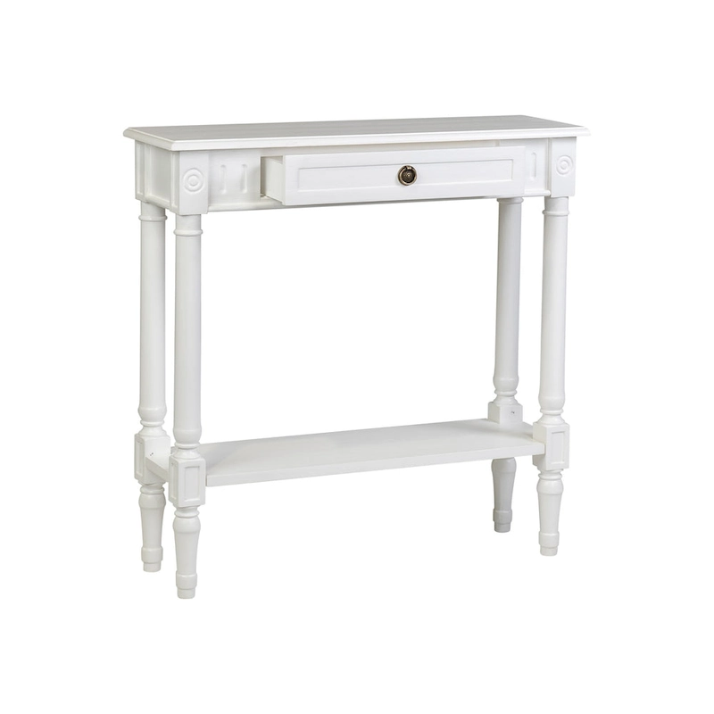 Wood Console Accent Table With Drawer by East at Main
