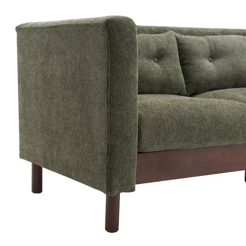 Modern Upholstered Tufted Sofa Couch