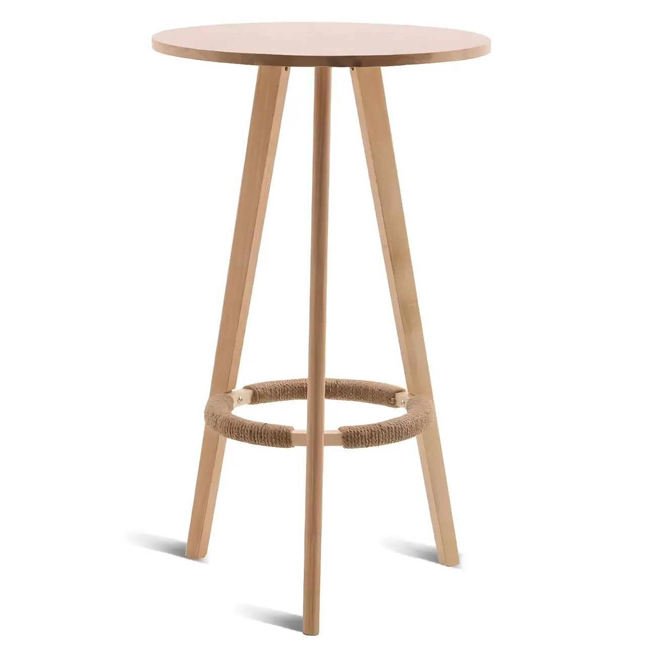 Modern Rubberwood Bar Table Non Adjustable Ideal for Home