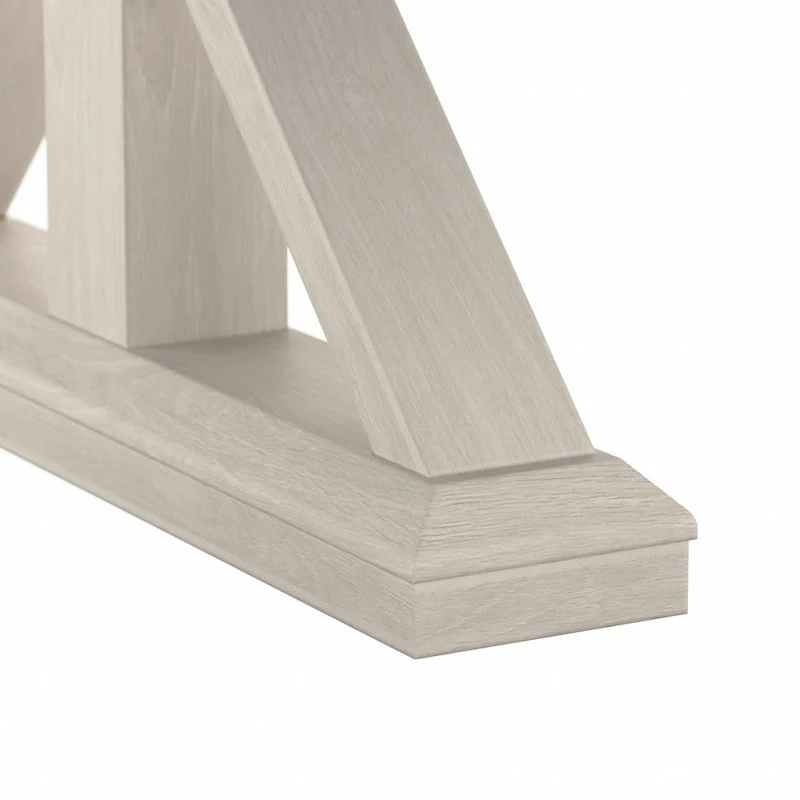 Homestead 60W Farmhouse L Shaped Desk by Bush Furniture