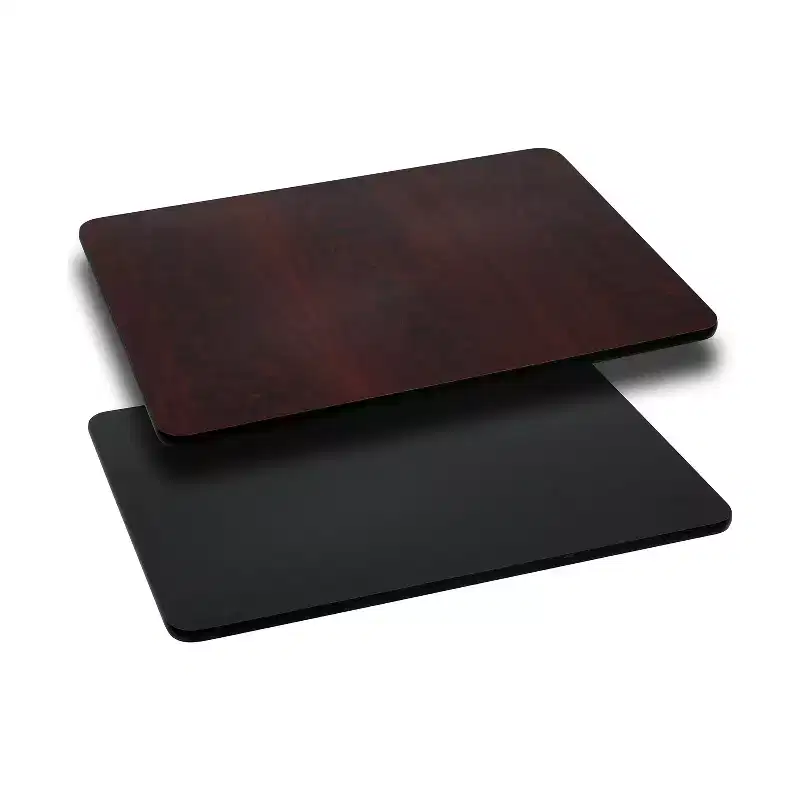 Flash Furniture 2 Pack 30'' x 48'' Rectangular Table Top with Reversible Laminate Top