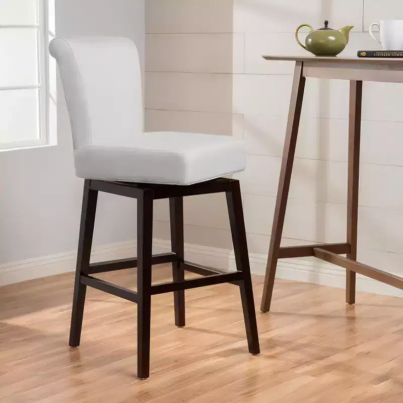 Swivel Bar Stool Counter Stool Dining Chair Pub Kitchen Stool -ModernLuxe