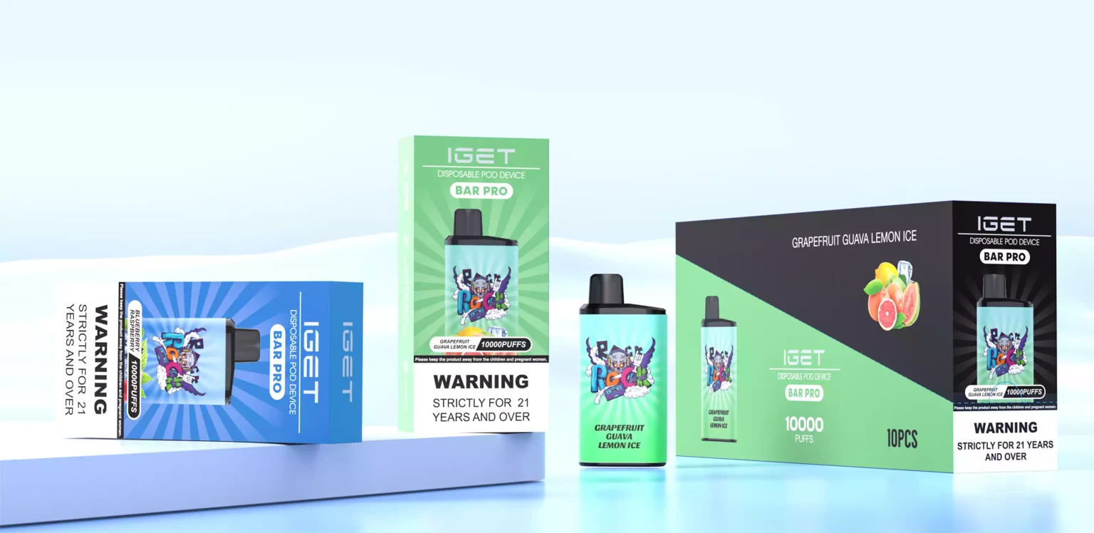 New IGET Bar Pro 10000 Puffs 17 Flavors