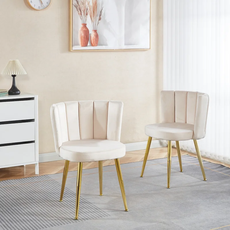 Pink / Short Fur Accent Chair / Single Seat