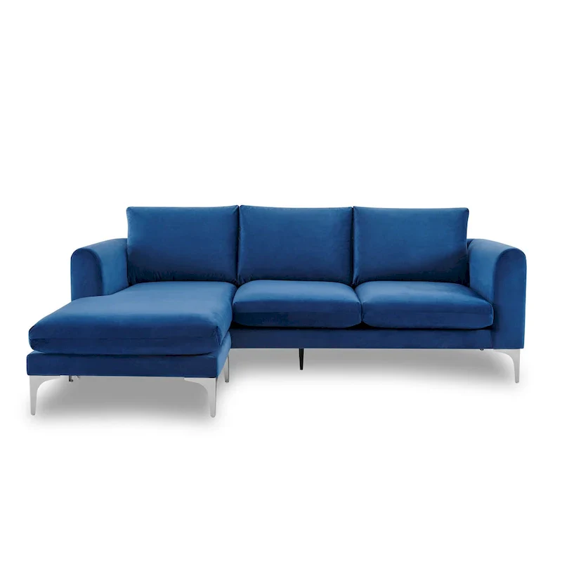 Cambridge Velvet Reversible Sectional