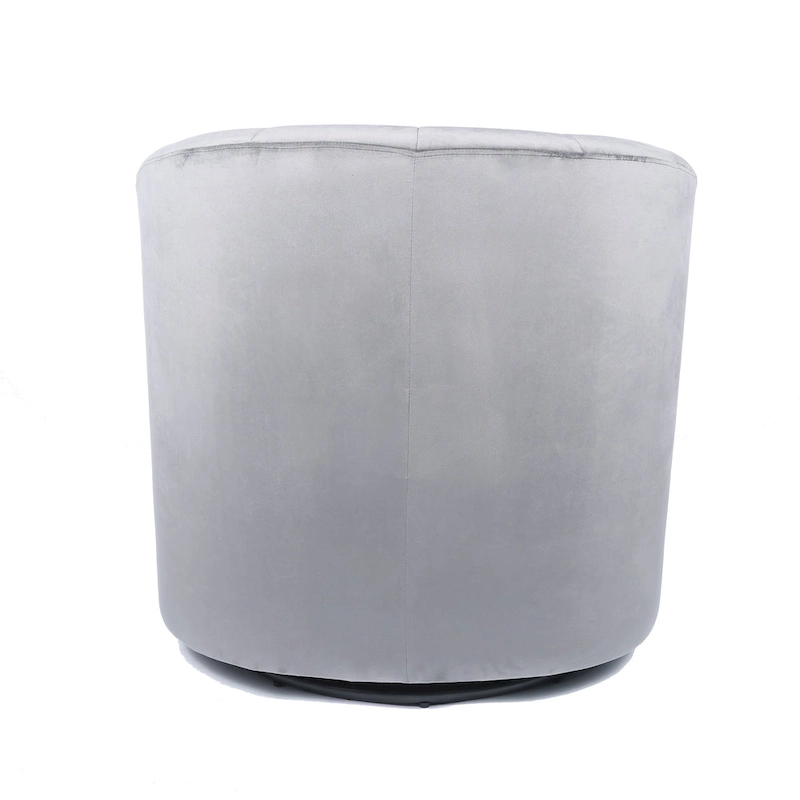 Carson Carrington Junsele Velvet Upholstery Swivel Accent Club Chair