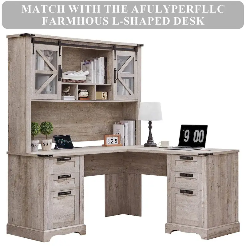42 Farmhouse Desk Hutch, Only Match Afulyperfllc's Farmhouse Desk