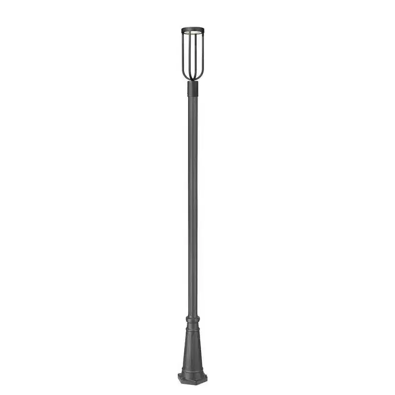 Z-Lite Leland 1 - Light Post Light in Sand Black