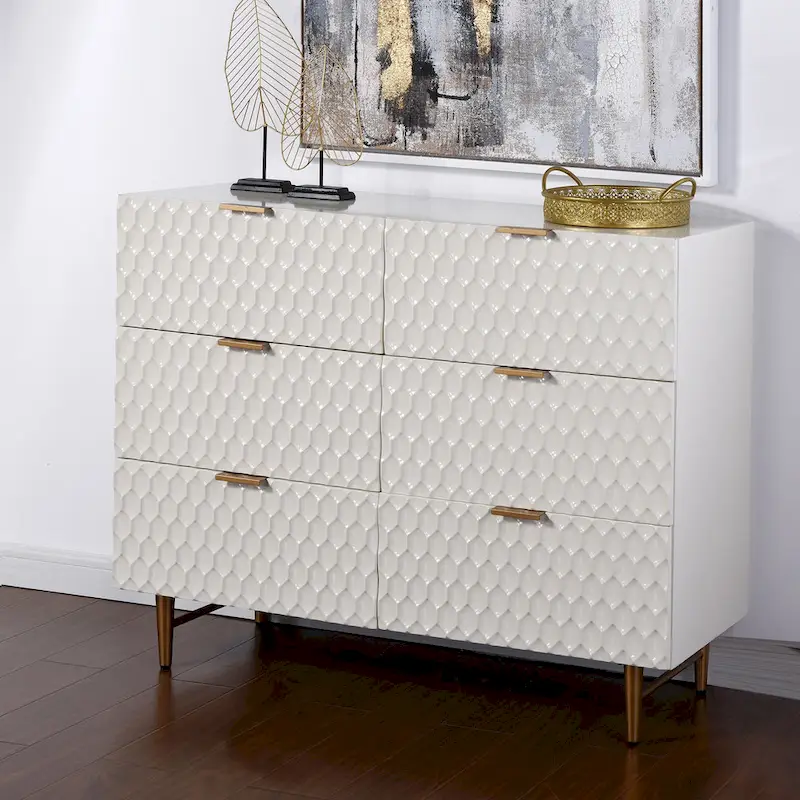 Six-Drawer Accent Chest